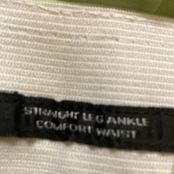 Worthington woman Monticello Green straight leg ankle pants - Picture 6 of 7